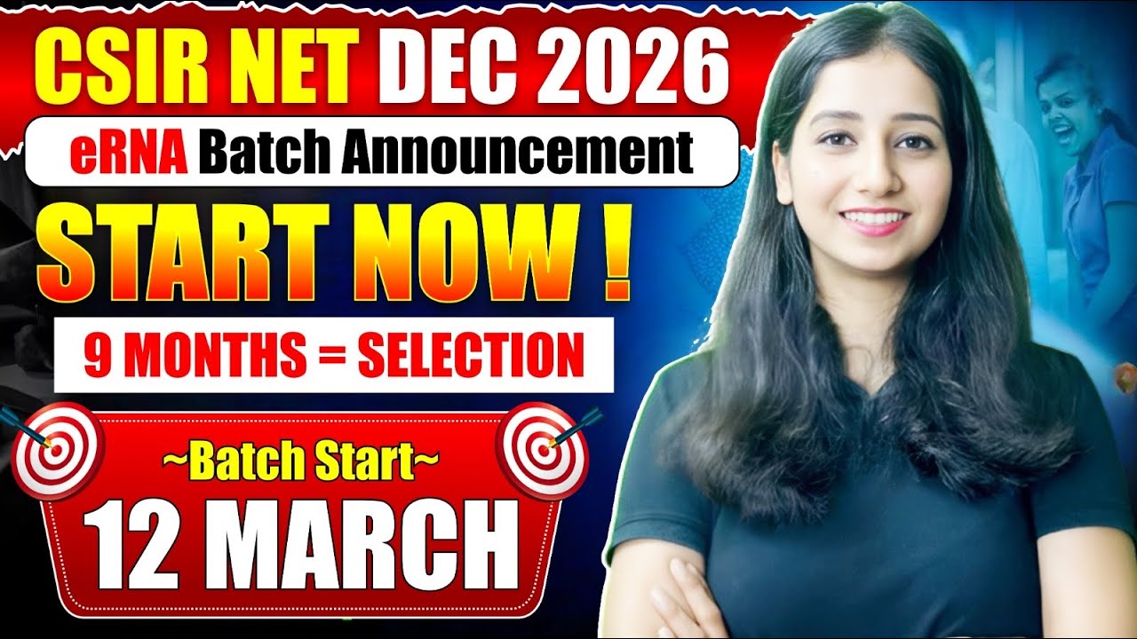 CSIR NET Dec 2026 eRNA Batch Announcement | Bansal Biology New CSIRNET Batch for Dec 2026 | BB batch