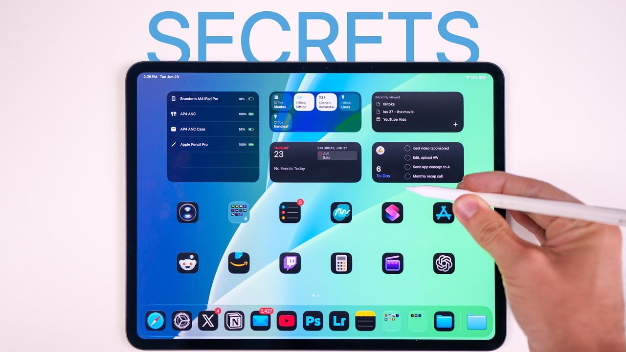 16 ACTUAL iPad Tricks You Didn't Know Existed!