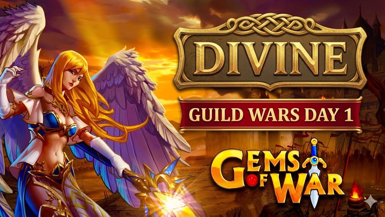 Harder They Come The Harder They Fall | Gems of War Divine Guild Wars Day 1 Vs Not The Best Guild