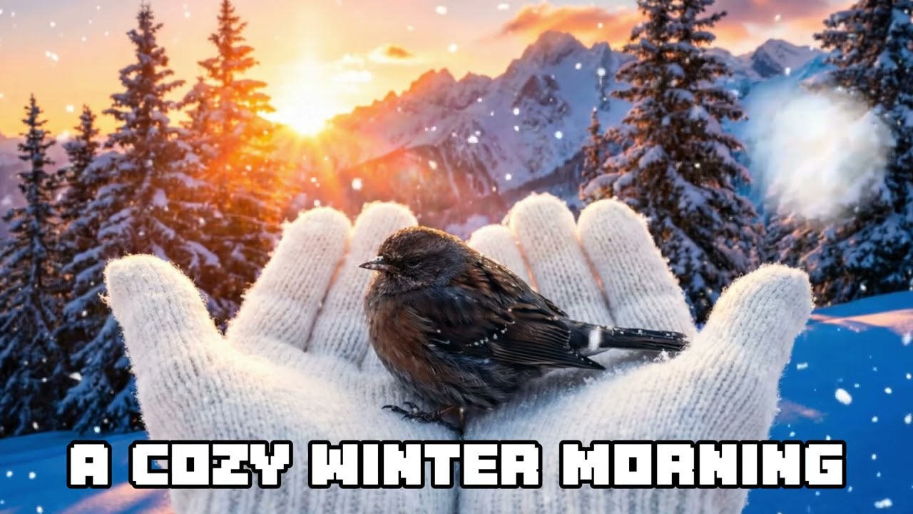 A Cozy Winter Morning | Cozy Winter Morning Atmosphere | Deep & Chill House | Work Or Study Time