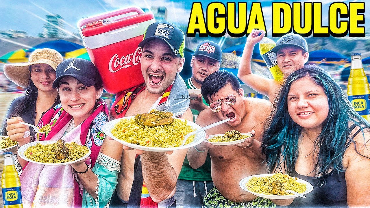 ¡Visitando la PLAYA MÁS FAMOSA de LIMA, PERÚ! 