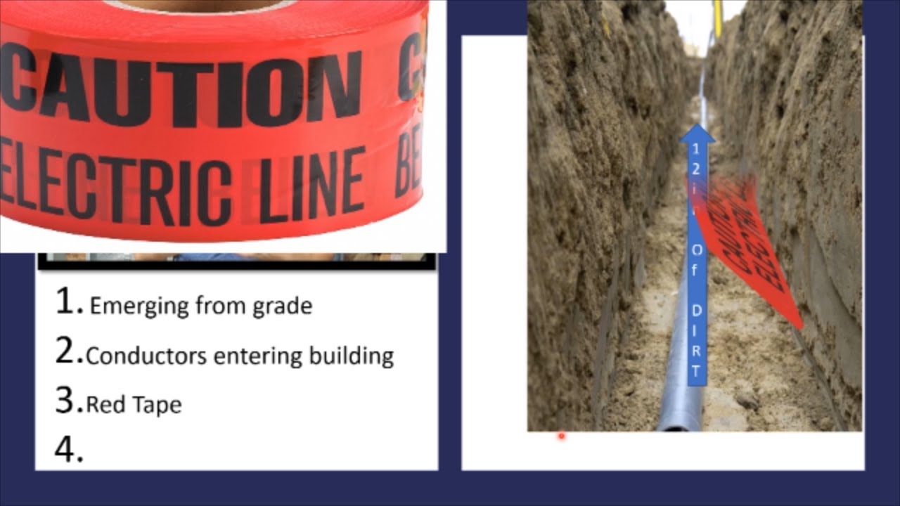 Direct Burial 101 Must Watch If you want to be an Electrician. on the Electricians in Action