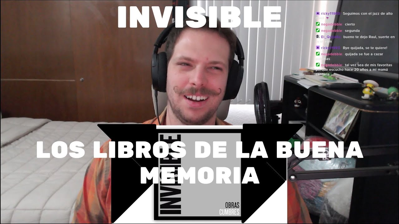 Reaccionando a Spinetta / Invisible - Los Libros De La Buena Memoria