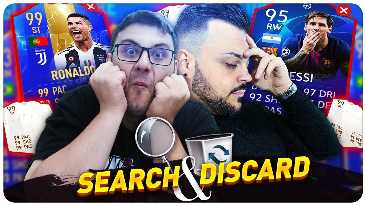 SCARTIAMO RONALDO e MESSI !? 😱 - Search And Discard ! w/TonyTubo