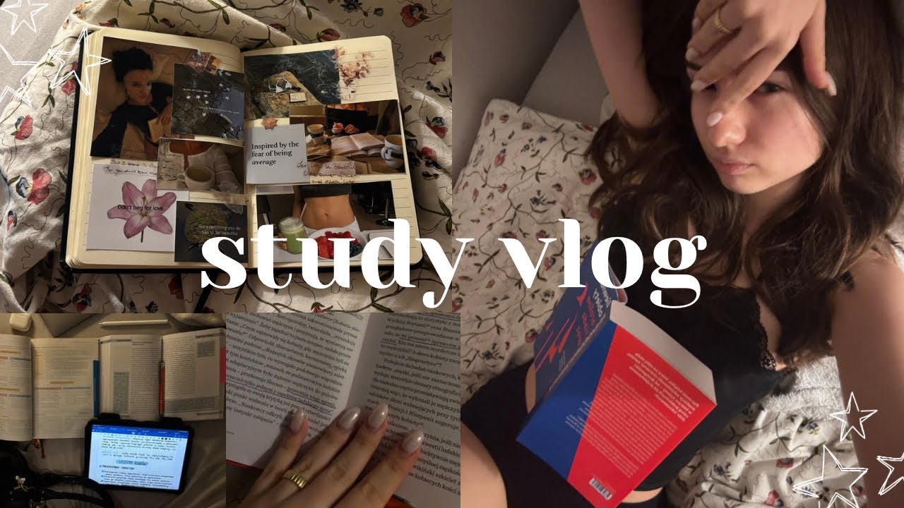 study vlog I cele na 2025, nowe książki i life update