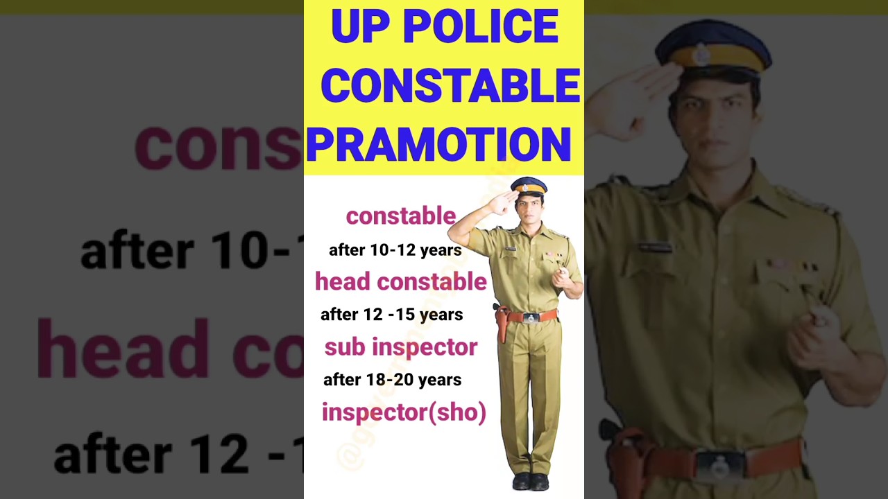 up police constable promotion process