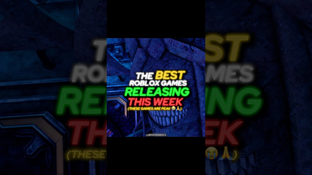 THE BEST ROBLOX GAMES RELEASING THIS WEEK #robloxgamestoplay #robloxanime #robloxgames