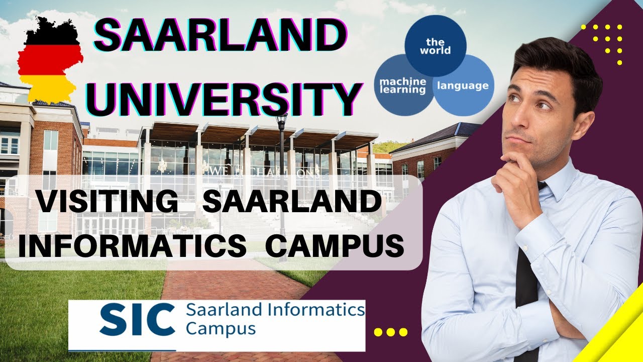 Saarland Informatics Campus (SIC) | Top University for Computer Science | Virtual Tour | Vikas Berad