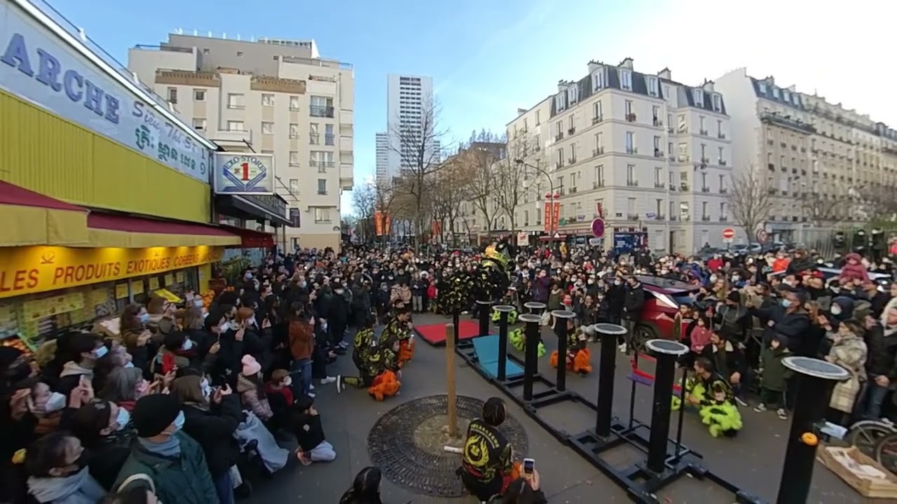 Paris Lion Sport : nouvel an chinois 2022 - poteaux 01