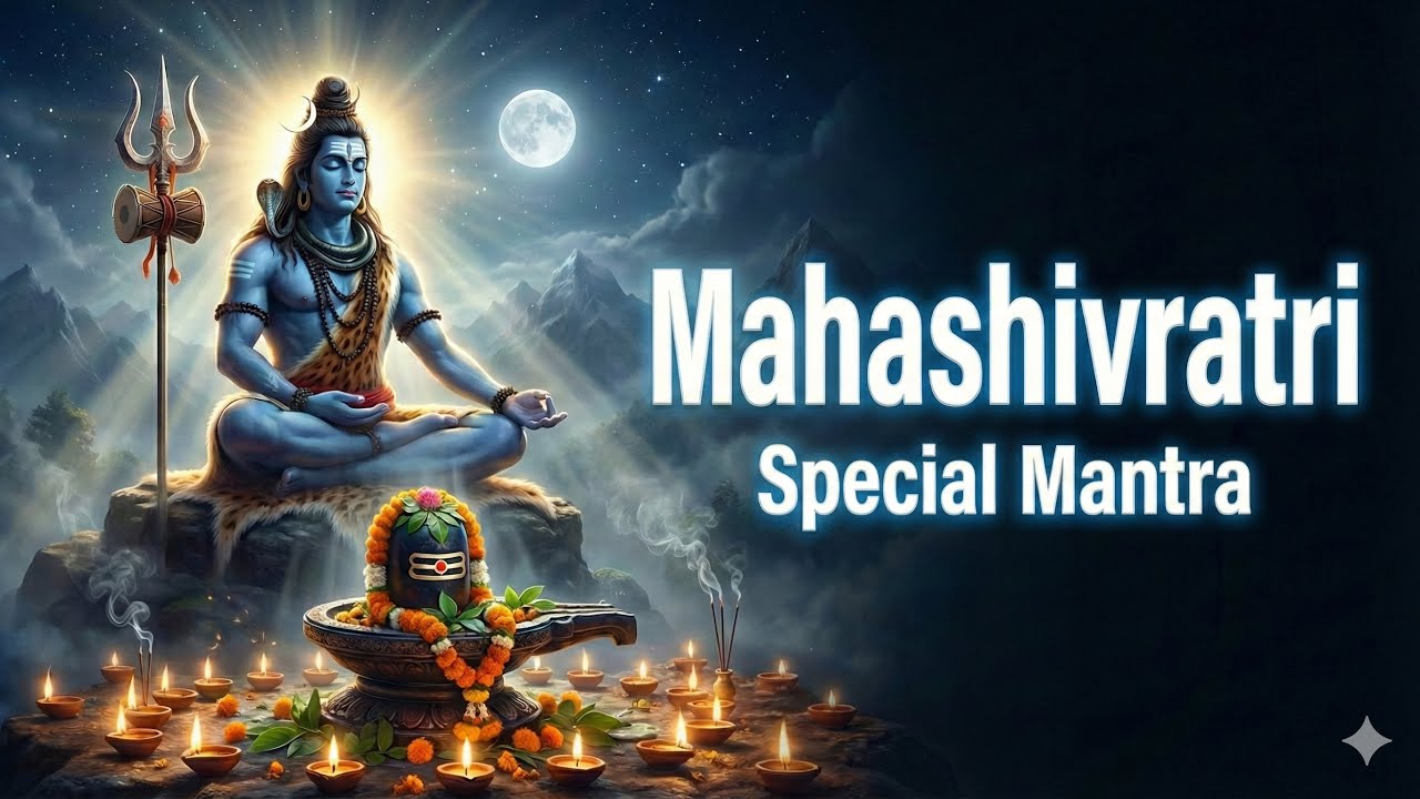 Mahashivratri Special Mantra 🕉️ | Powerful Shiv Mantra for Meditation & Peace | Maha Shivratri 2026