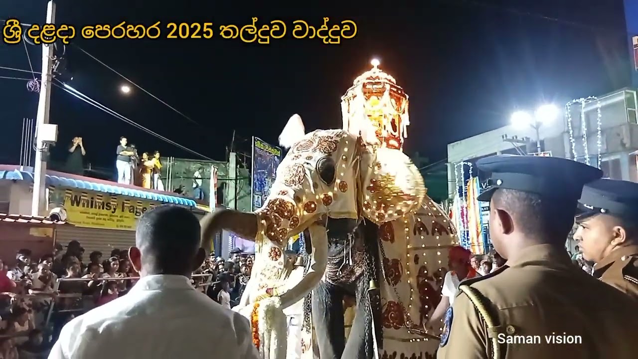 ශ්‍රී දළදා පෙරහර 2025, තල්පිටිය, වාද්දුව 
