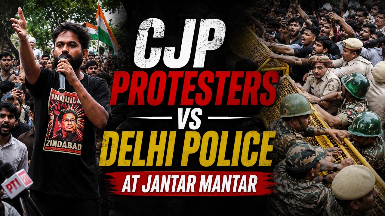 CJP Protest LIVE | Sonam Wangchuk LIVE | Jantar Mantar Protest LIVE | Delhi Protest