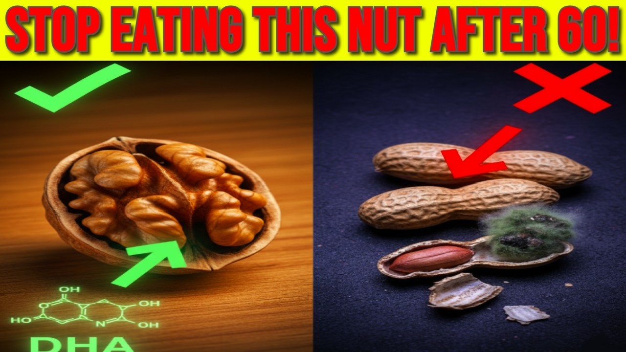 Seniors: 4 nuts that ruin your health after age 60 versus 4 that add 10 years to your life