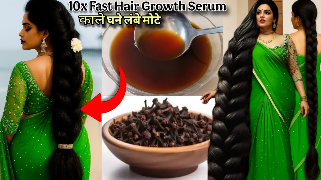 🌍World's Best लौंग serum For Long Strong Silky Hair💯#haircare#shampoo#viral#shorts#StopHairfall