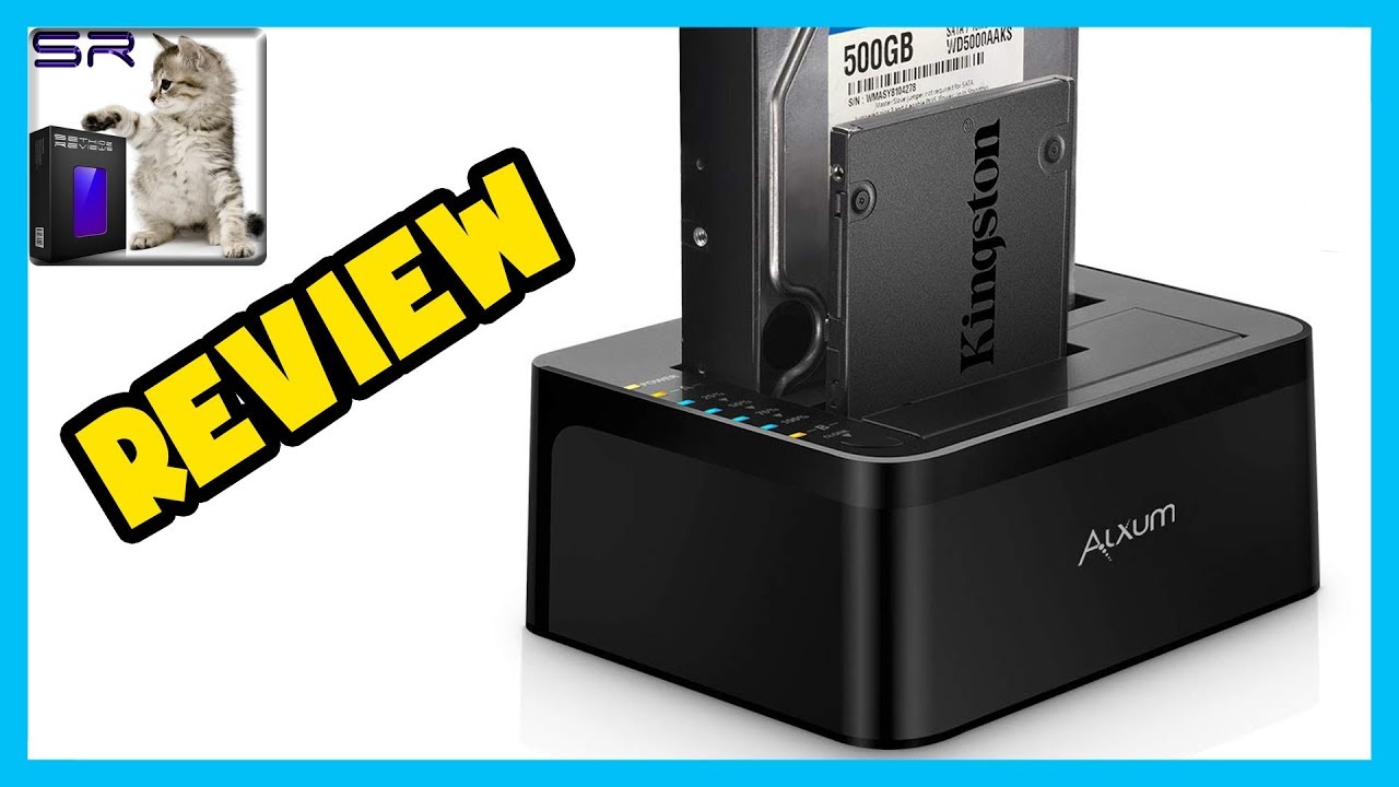 Alxum USB3 to SATA Dual Bay Docking & Cloning Station - REVIEW