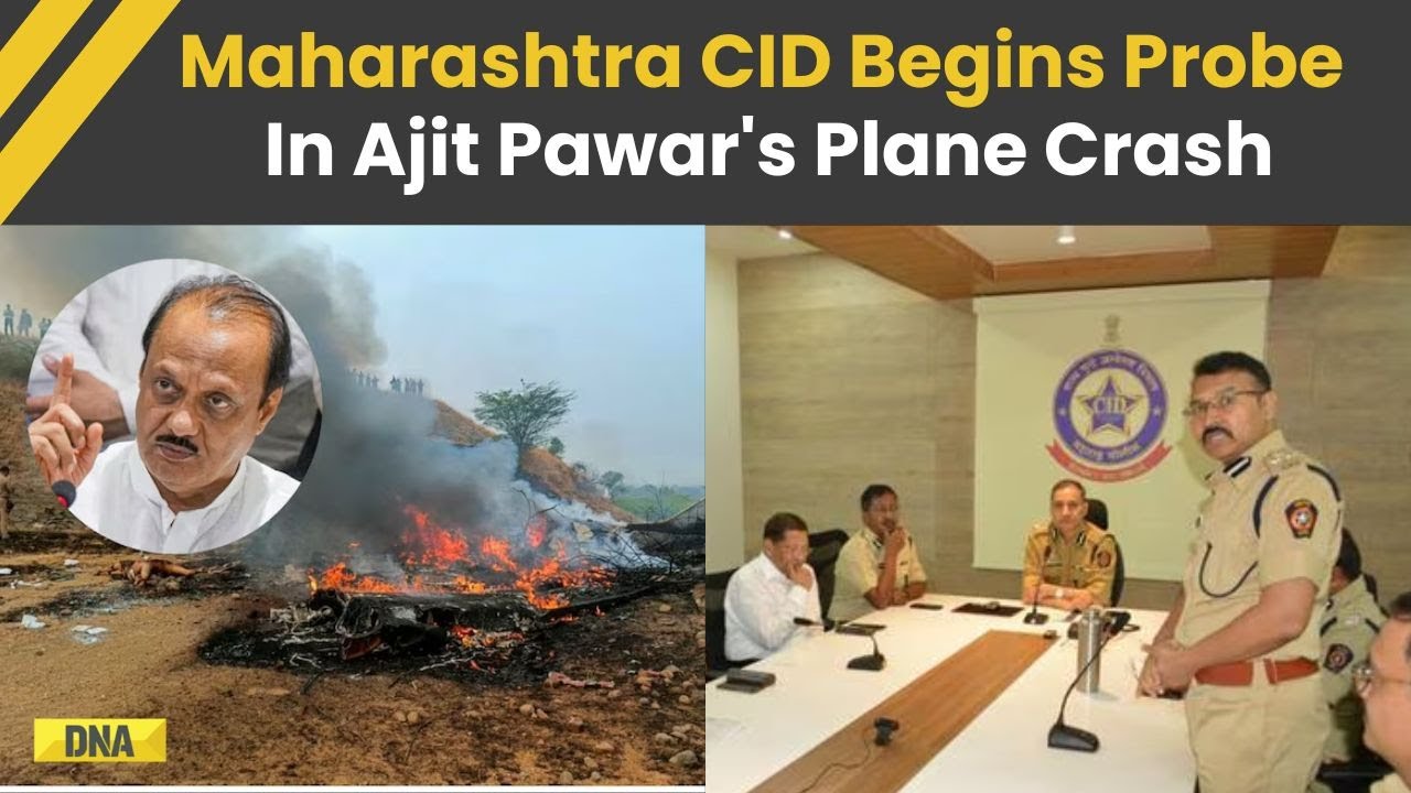 Ajit Pawar Death: CID Launches Investigation Into Baramati Plane Crash Killing Ajit Pawar & 4 Others