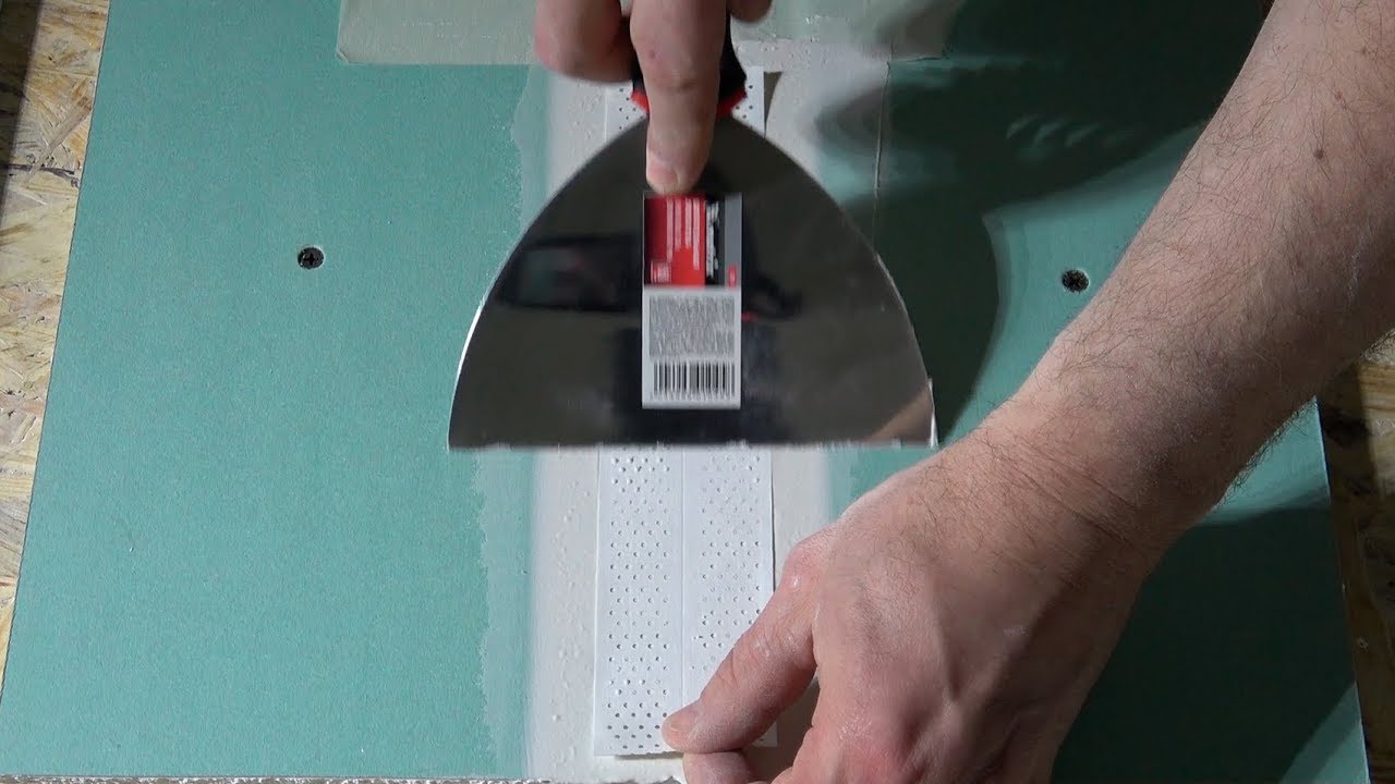 Лента Кнауф с перфорацией 4 #Эксперименты | Finishing a Drywall