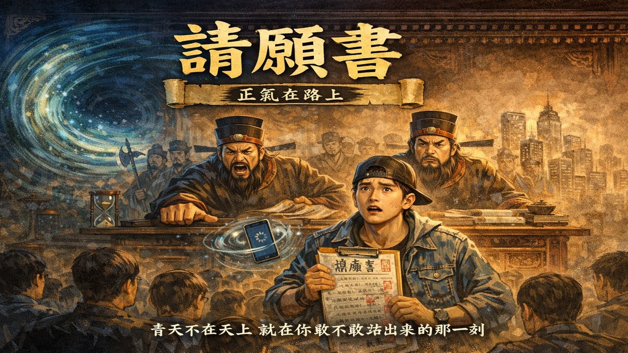 《時空破洞請願書》｜觀行｜老祖救命啊！正義在忙線中｜現代行・荒謬勸世