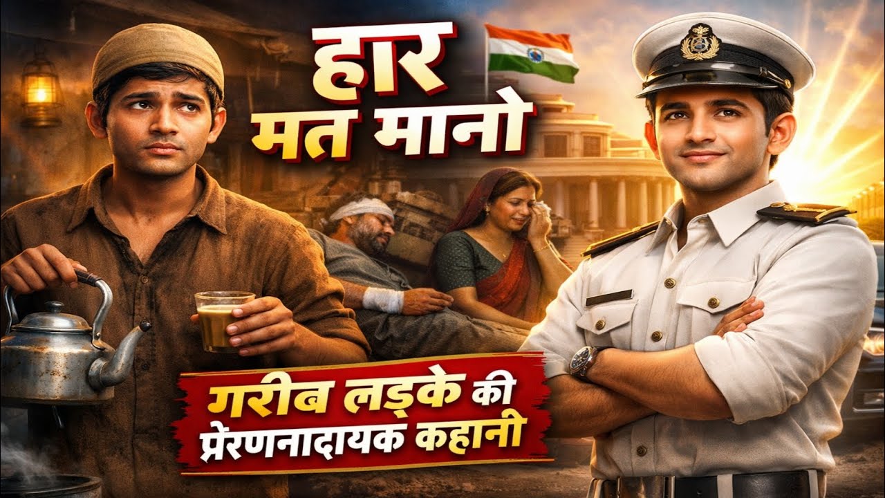 हार मानने से पहले यह कहानी जरूर सुन लेना | गरीब लड़के की दिल छू लेने वाली सफलता की कहानी |
