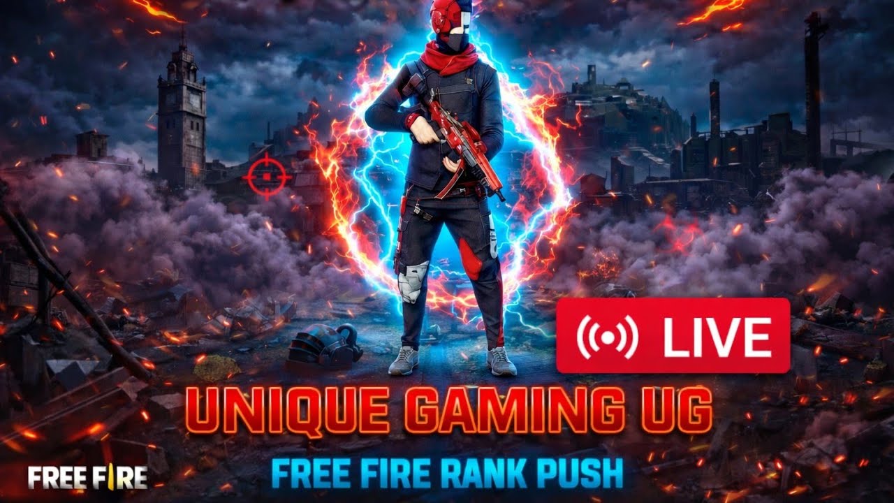 🔴 Free Fire Live | BR Rank Push 🔥 | Road to 500 Subscribers | Unique Gaming UG
