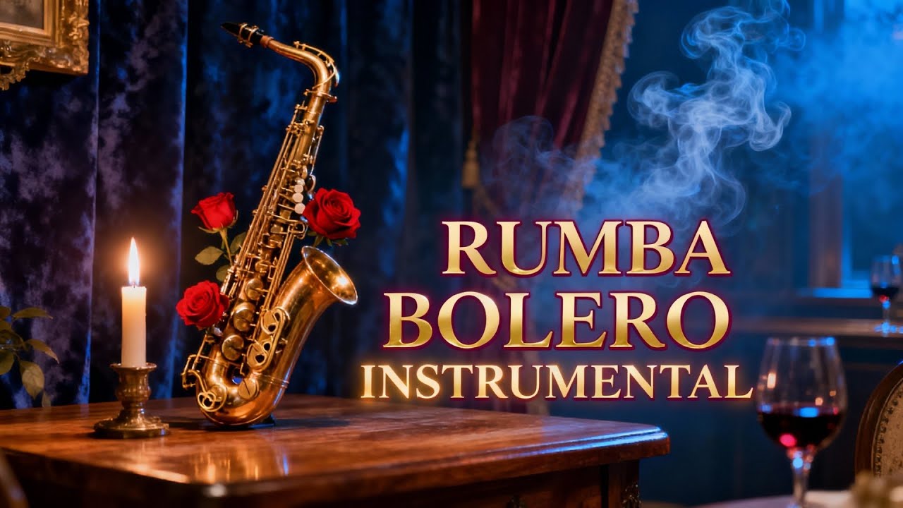 Romantic Rumba Bolero Sax | Instrumental Suave para Noches de Amor