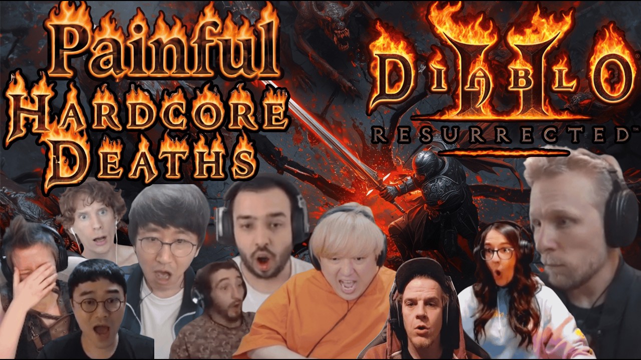 Hardcore Deaths That Are PAINFUL to Watch 💀 Diablo 2: Resurrected
