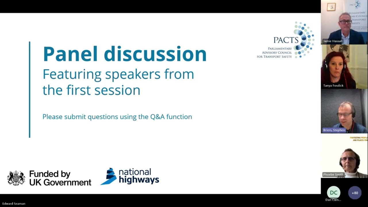 PACTS Autumn Conference 2024: Panel Discussion and Q&A Session 1