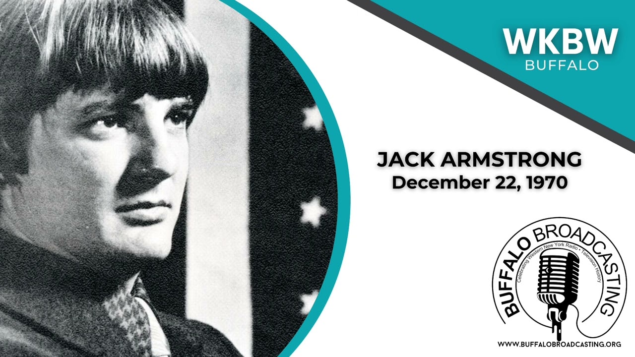 WKBW-AM, Jackson Armstrong, December 22, 1970, Buffalo, New York