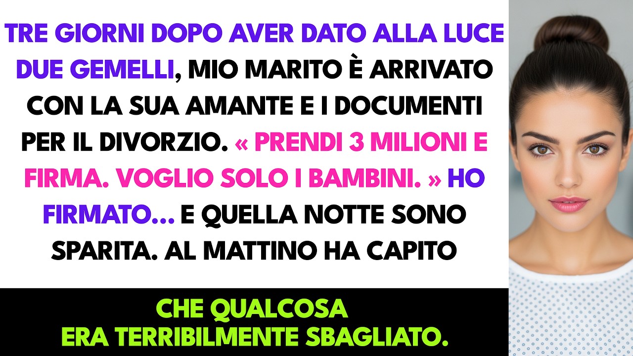 Mio Marito Mi Ha Offerto 3 Milioni Per Lasciare I Nostri Gemelli — Così Sono Sparita