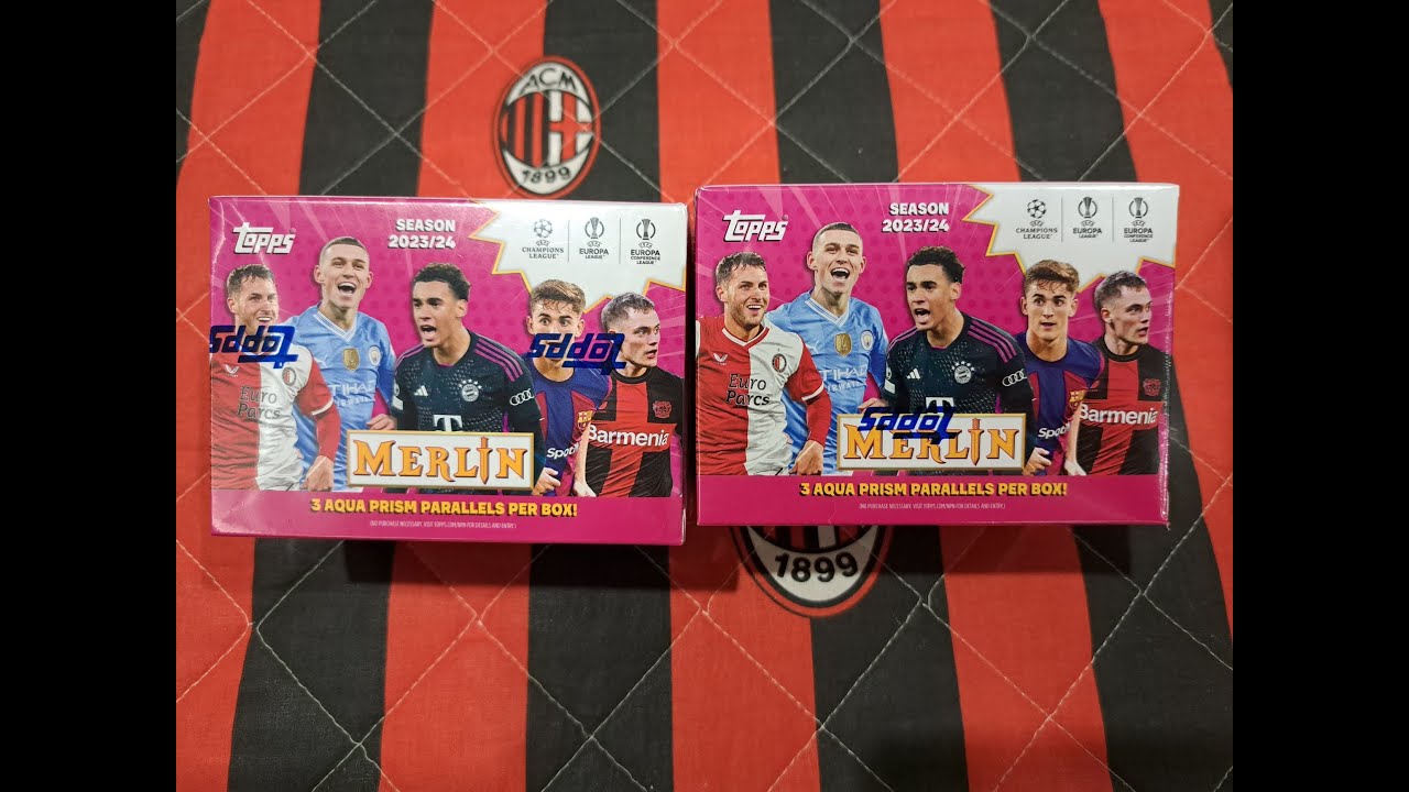 HIT!! SKLEP BIG CARDS WYSŁAŁ MI NOWE BLASTERKI Z KOLEKCJI TOPPS MERLIN 23/24 - WOW ALE HITY WPADŁY!!