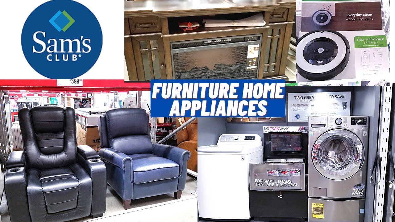 SAM'S CLUB Furniture Leather Recliner Home Appliances Shop With Me