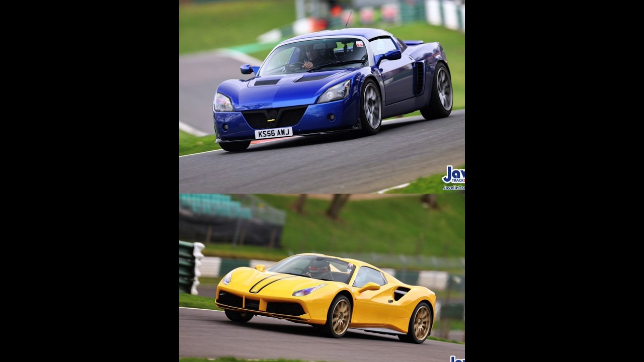 Cadwell Park Track battle // VX220 Turbo (325bhp) vs Ferrari 488 GTB (660bhp) - 1.3.26