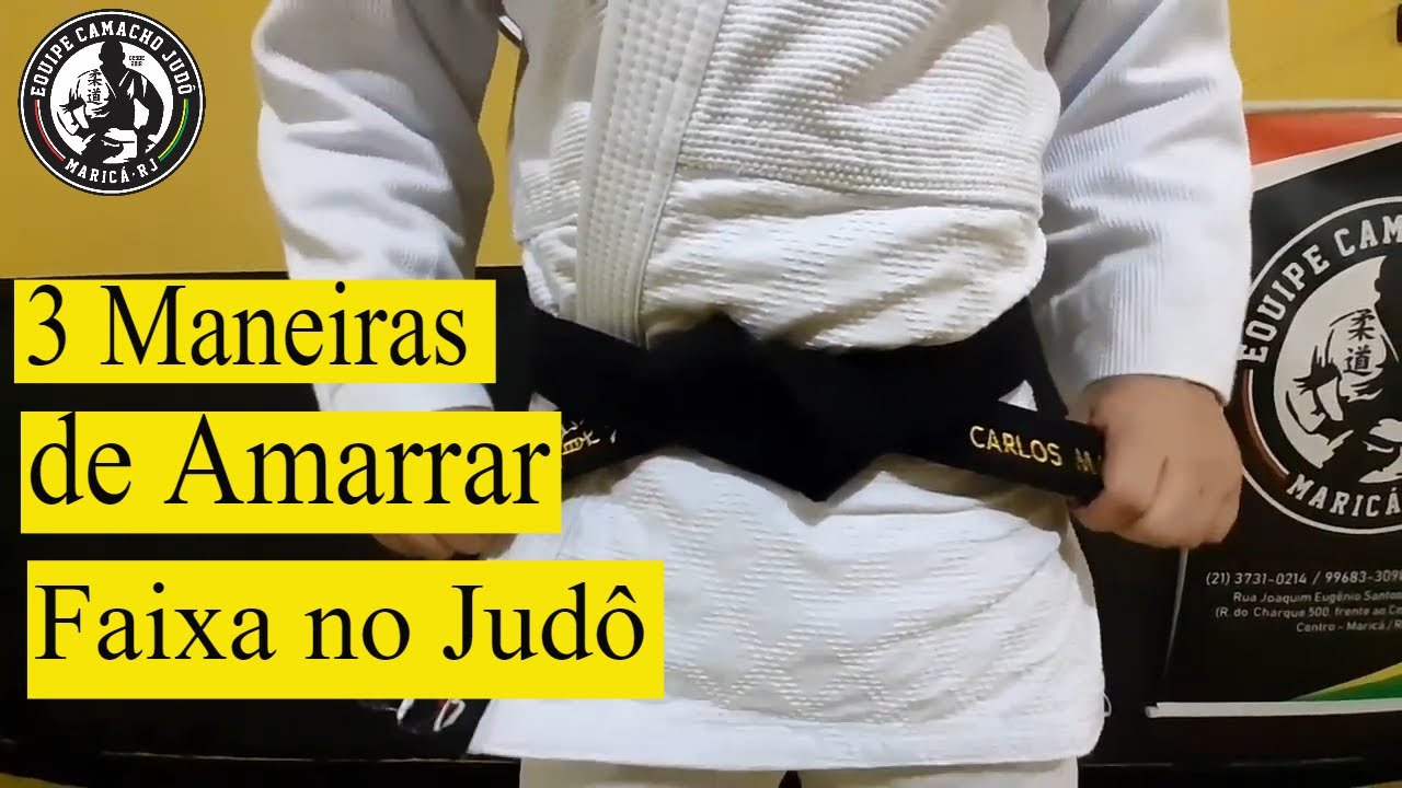 3 Maneiras de Amarrar Faixa no Judô