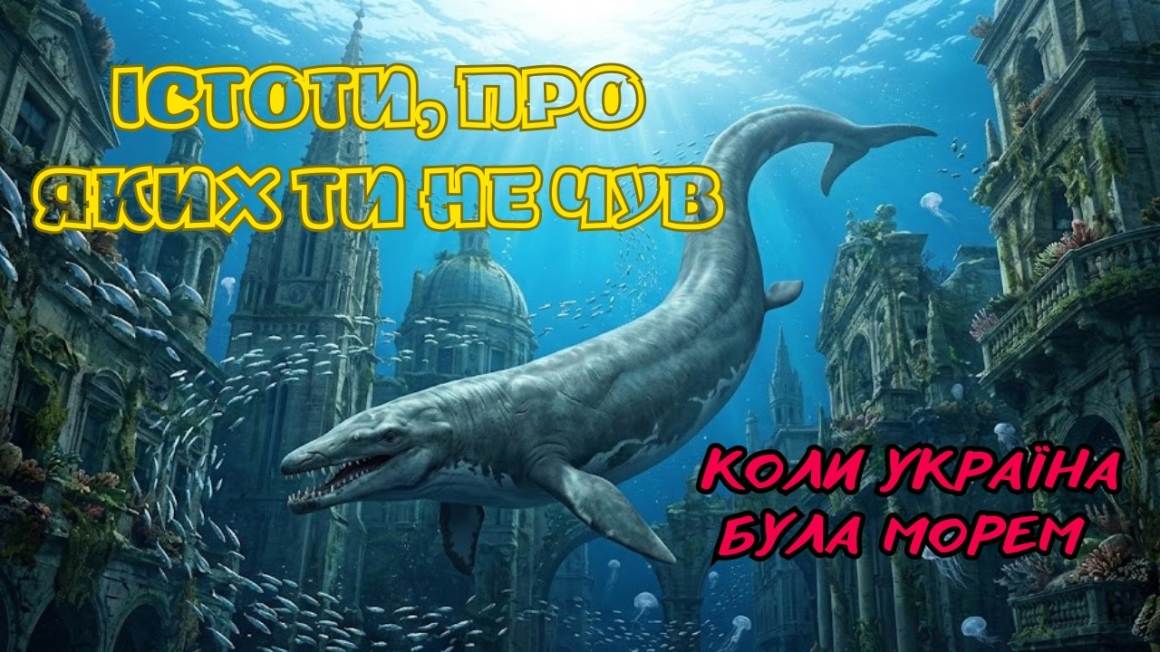🌊 КОЛИ УКРАЇНА БУЛА МОРЕМ: істоти, про яких майже ніхто не знає – А це цікаво про гігантів