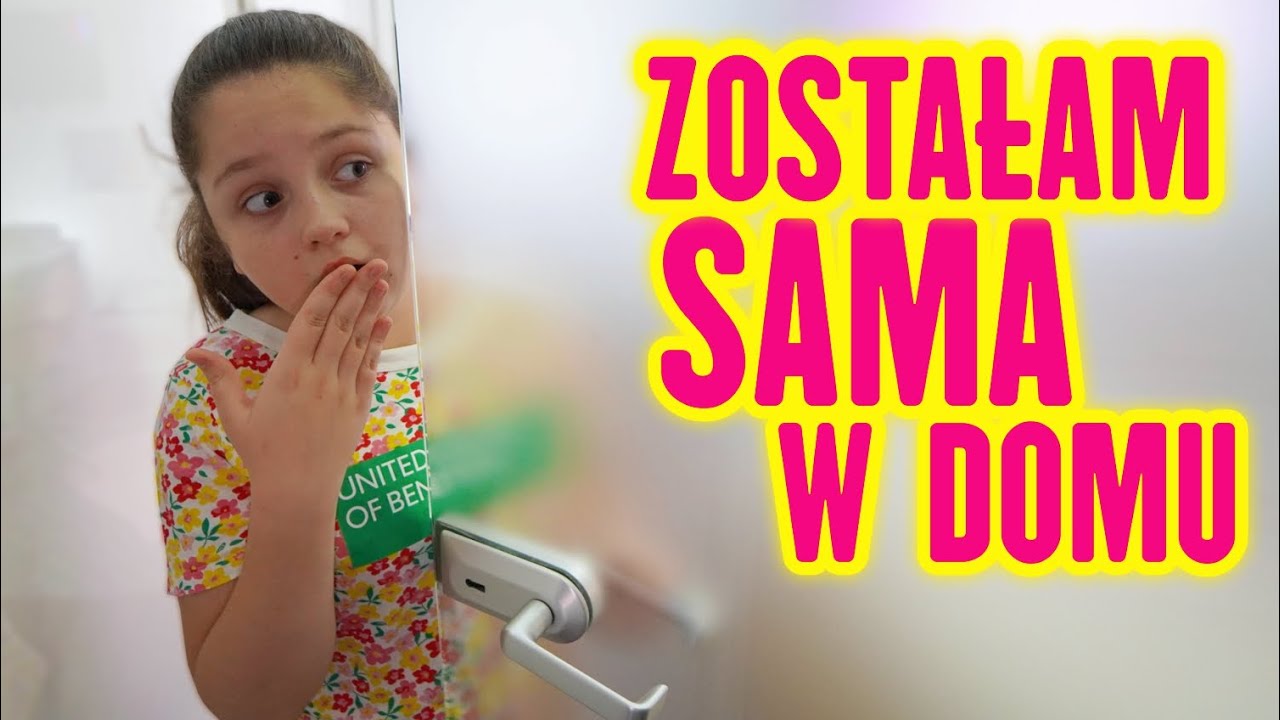 ZOSTAŁAM SAMA W DOMU 🏠 KTOŚ TU BYŁ 😱 MISIA I JA