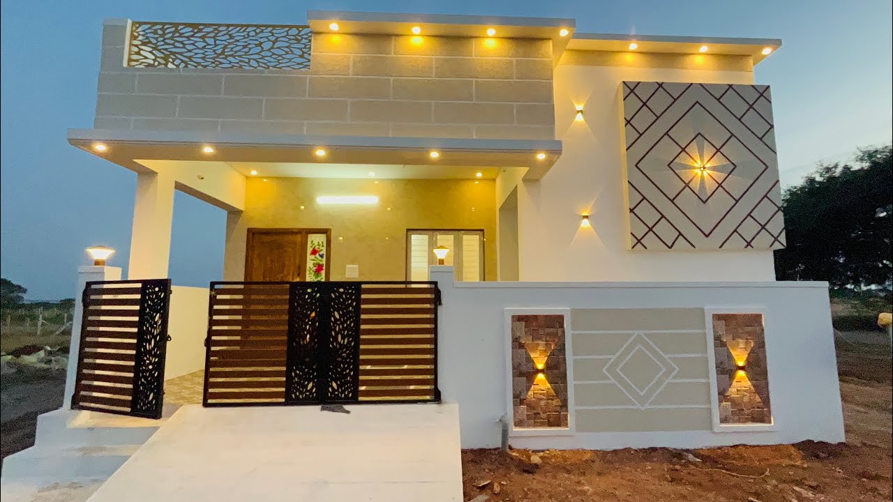 2.75 செண்டில்,வீடு கட்டுனா இப்படி கட்டணும்👌MIDDLE CLASS மக்களுக்காக😍வேற LEVEL வீடு🔥#papampatti #cbe