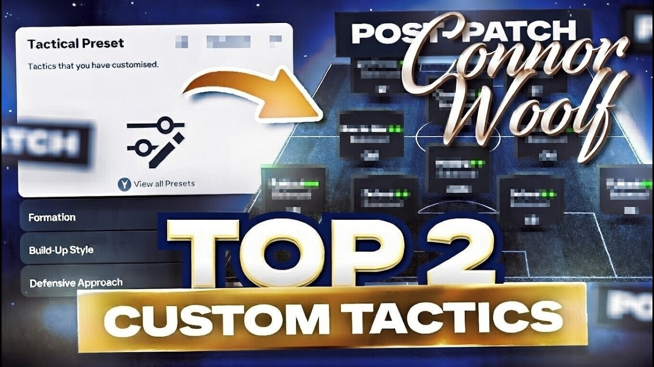 POST PATCH BROKEN Top 2 Custom Tactics 🔥😍  EAFC26 Rank 1 Meta Formations ✅