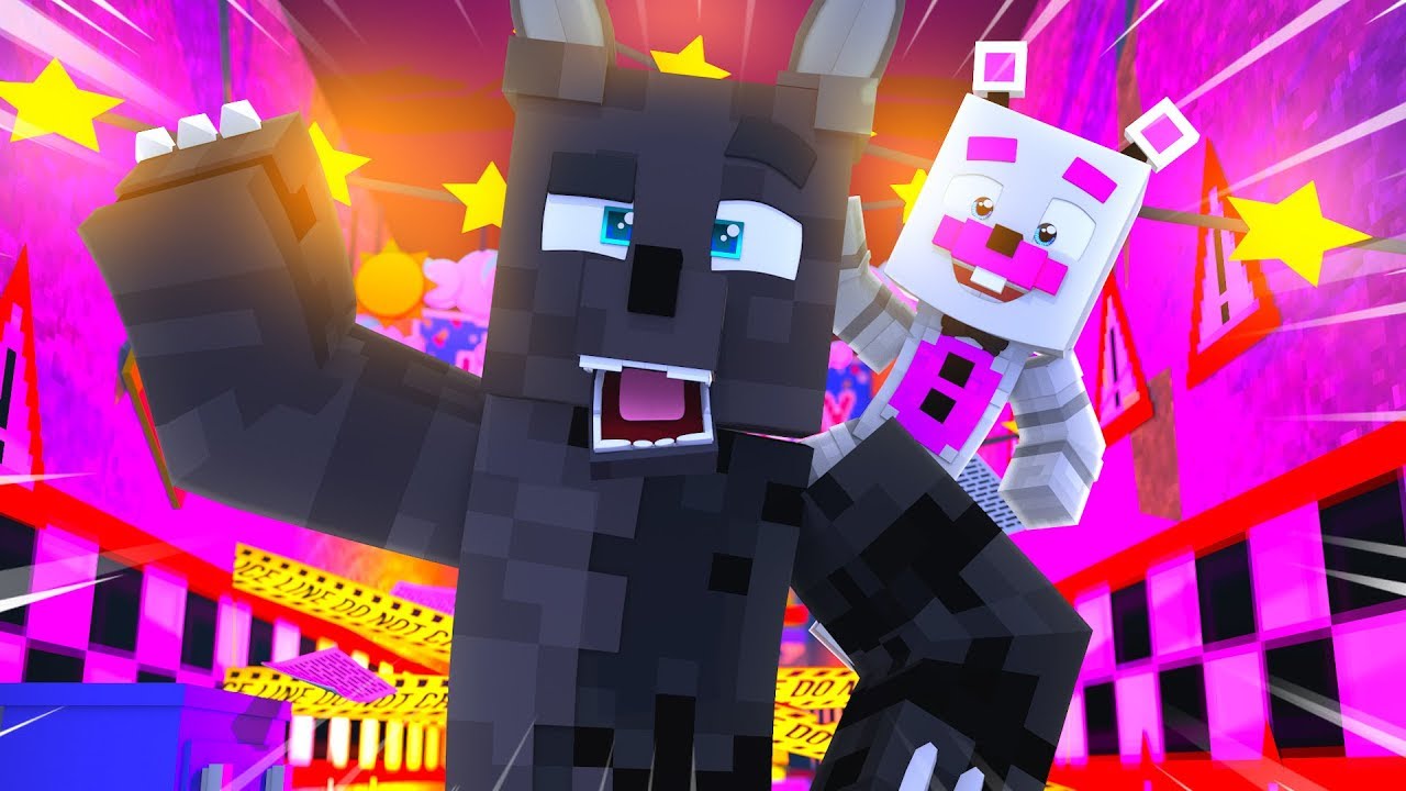 Возвращение волка-помощника и извращённого волка?! | Minecraft FNAF Roleplay