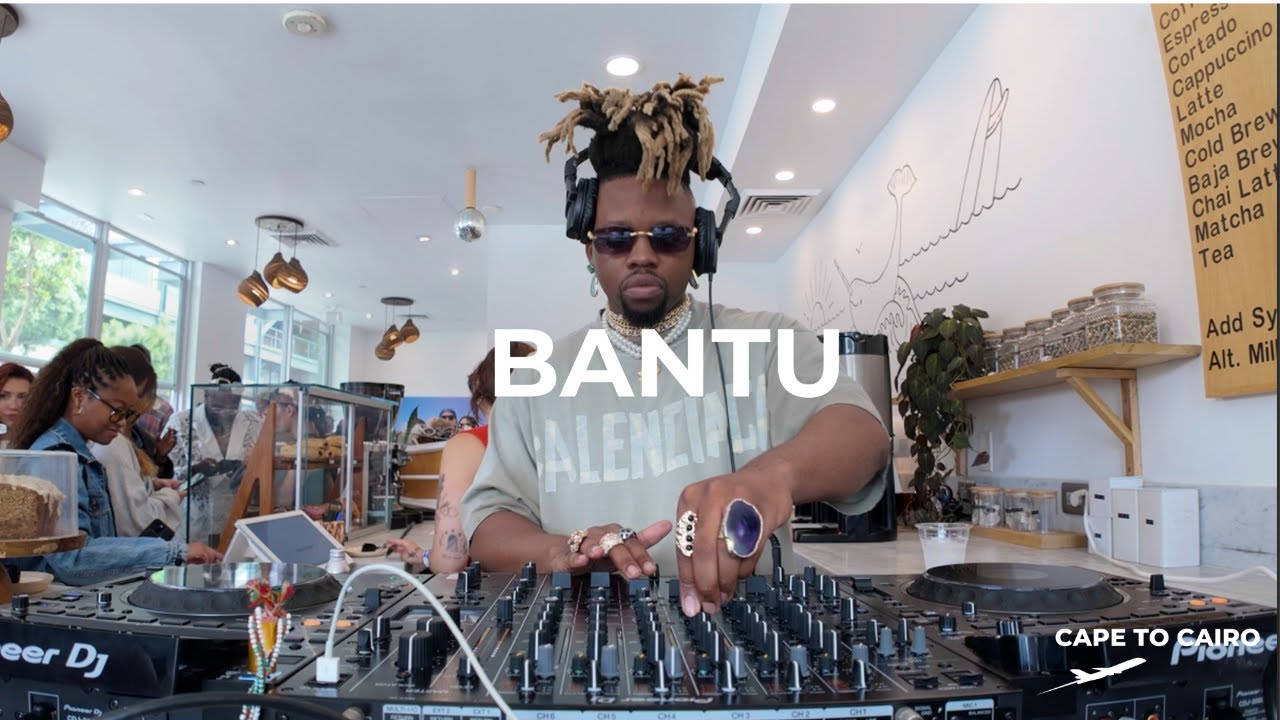 Bantu | Coffee Shop Afro House DJ Set | Cape To Cairo Flight 003