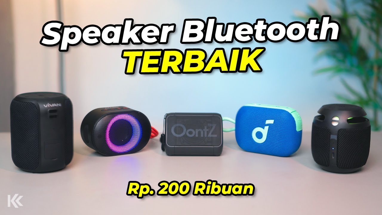 5 Rekomendasi SPEAKER BLUETOOTH Mini Portable TERBAIK 2025