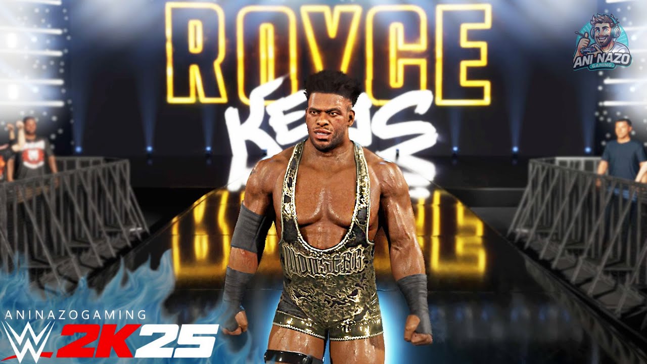 Выход Ройса Киза — дебют Хоббса на RR'26 с обновленной графикой и темой | Мод WWE 2K25