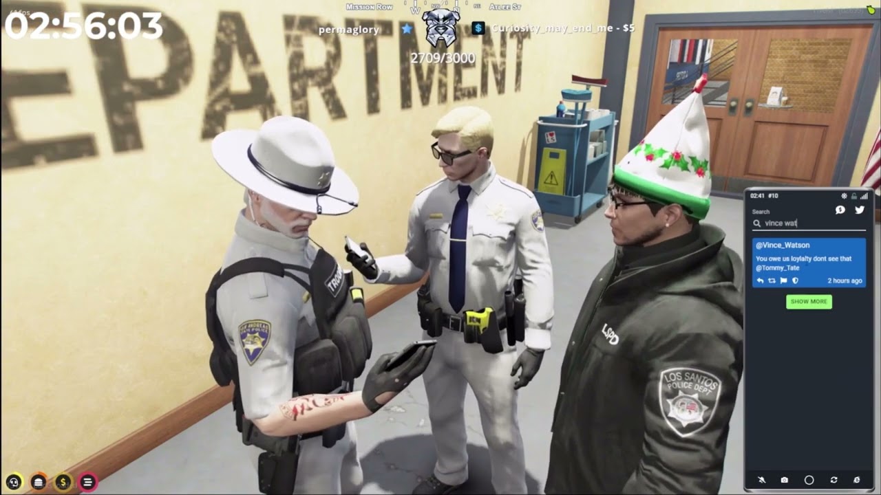 PD Finds Out Tommy T Left The Mandem | NoPixel GTA RP