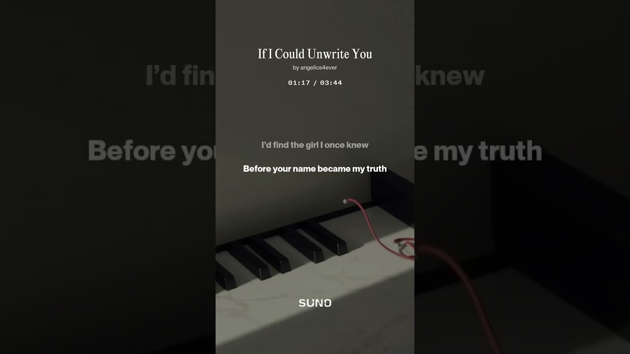 If I Could Unwrite You
