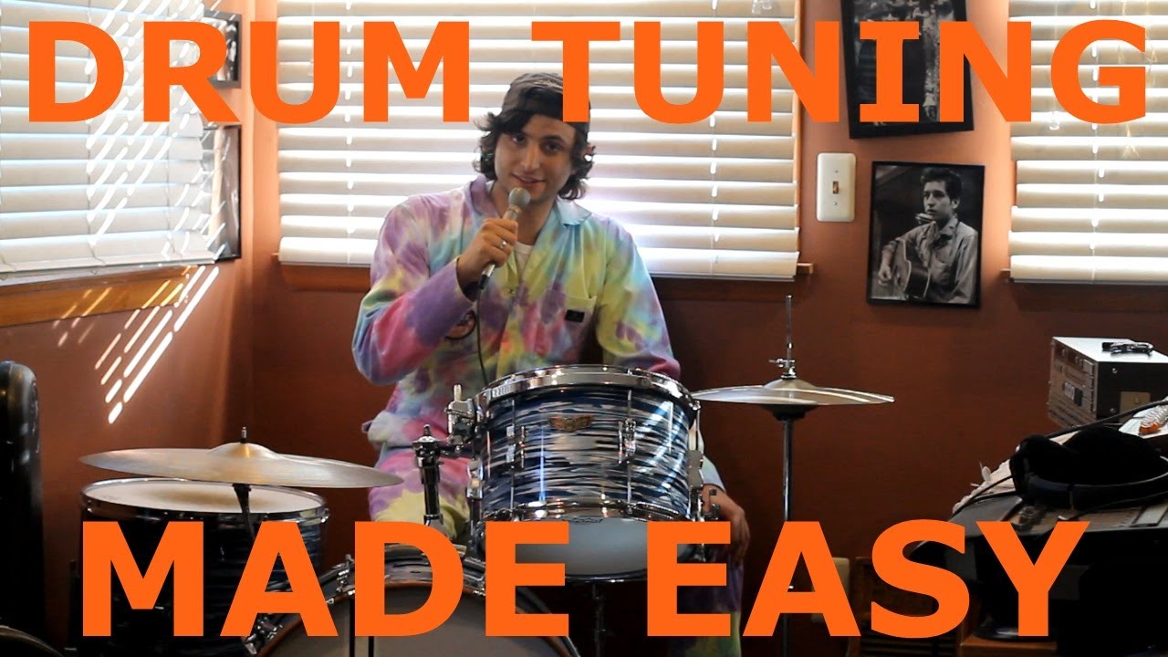Easy Drum Tuning: A Fool Proof Method for the Tone Deaf