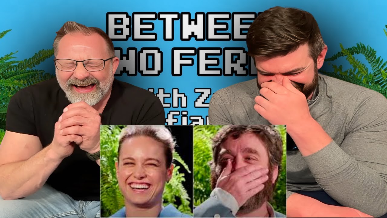 IMPOSSIBLE NOT TO LAUGH | BETWEEN TWO FERNS BLOOPERS | REACTION