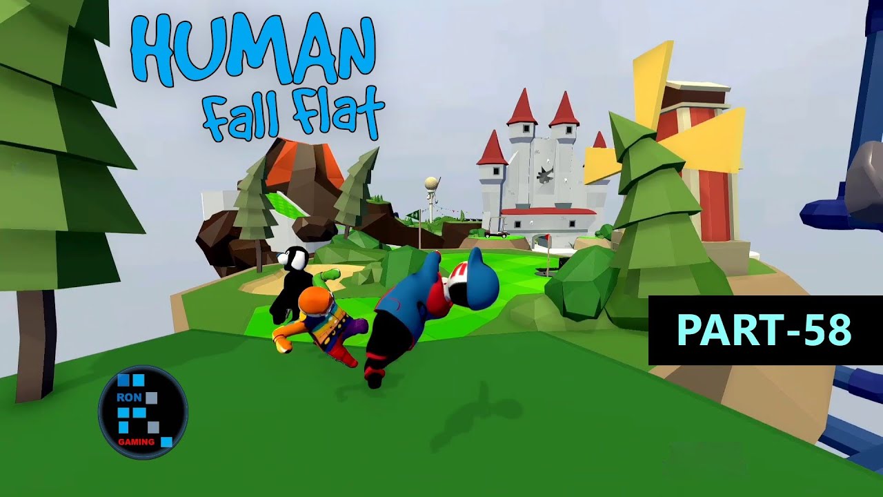 Human: Fall Flat | Funniest Game Ever Custom Map (PART-58)
