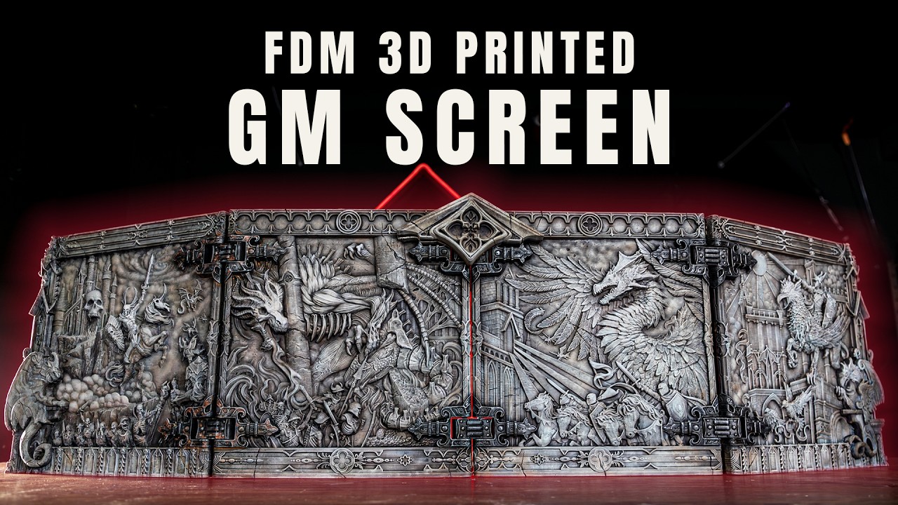 ULTIMATE GM Screen Assembly Guide | 3D Printed RPG Legendary Item