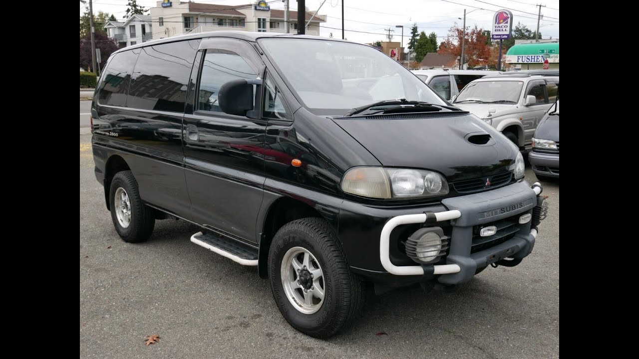 1996 MITSUBISHI DELICA SPACE GEAR L400 DIESEL RARE MT5 MANUAL TRANSMISSION