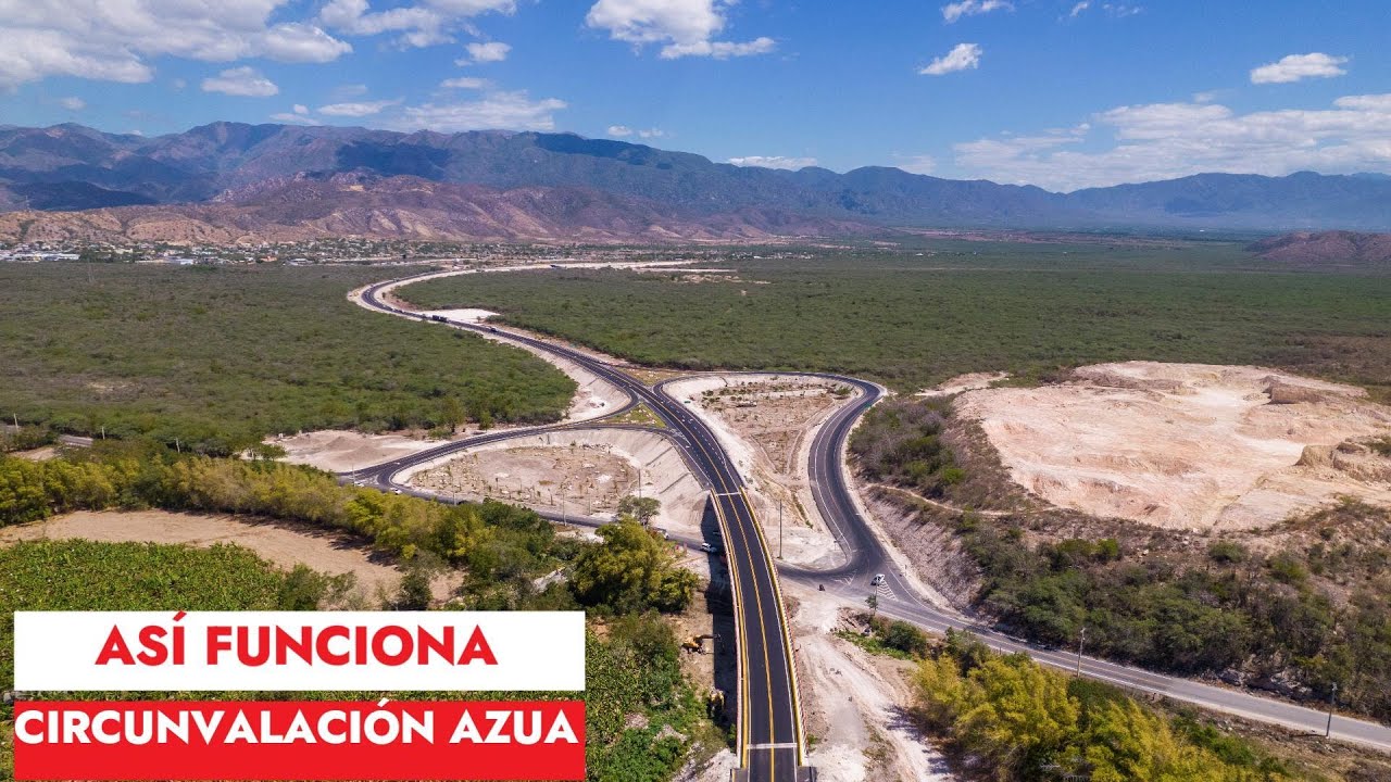 ASI FUNCIONA LA CIRCUNVALACION DE AZUA