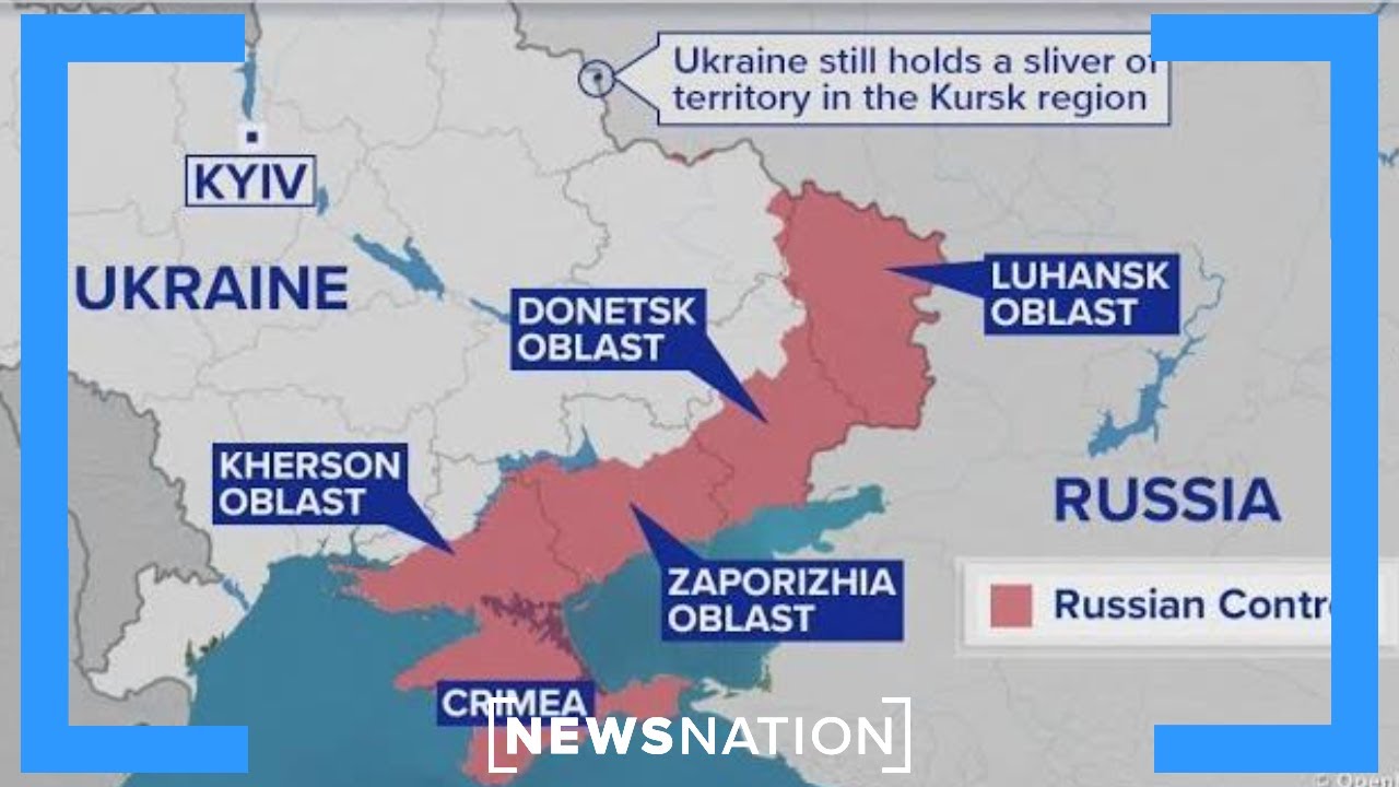 Zelenskyy says Putin wants the rest of Ukraine's Donetsk region as part of a ceasefire | NewsNation